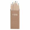 Set 6 Lápices de Colores, 6 Lápices de Colores, 6 Lápices de Colores madera, lapices publicitarios, lápices promocionales, bolígrafos promocionales, bolígrafos publicitarios, lápices niños , lapices ecológicos,