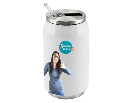 Botella lata Térmica, botella deportiva, botella con forma de lata