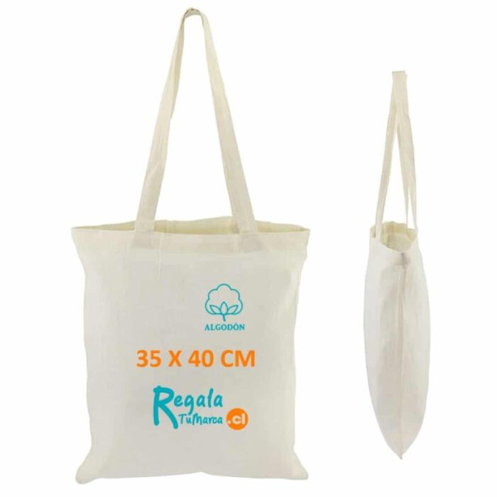 bolsa algodón 35x40