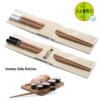 set palillos comidas