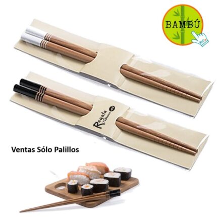 set palillos comidas