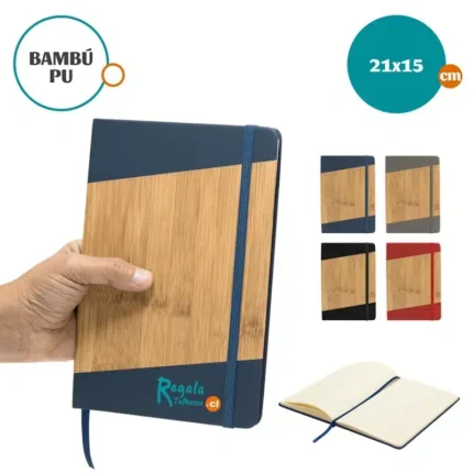CUADERNO BAMBÚ PU ESCANDINAVA